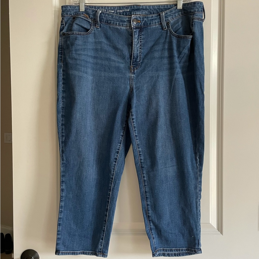 Talbots Flawless Straight Crop Women’s Jeans